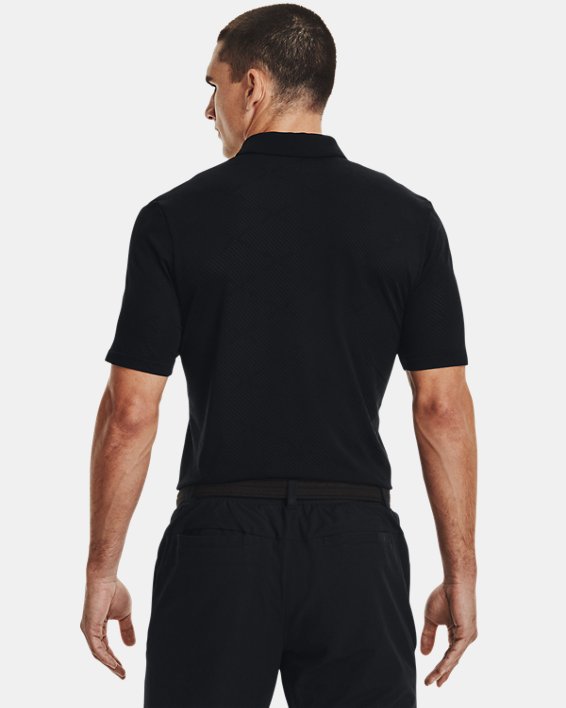 男士Curry Seamless Polo衫, Black, pdpMainDesktop image number 1